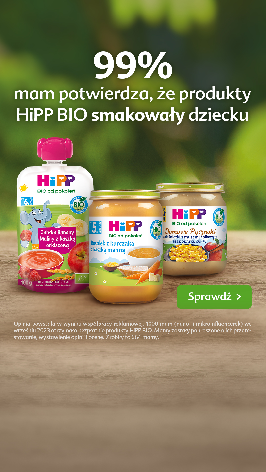 HiPP Polska Facebook ad