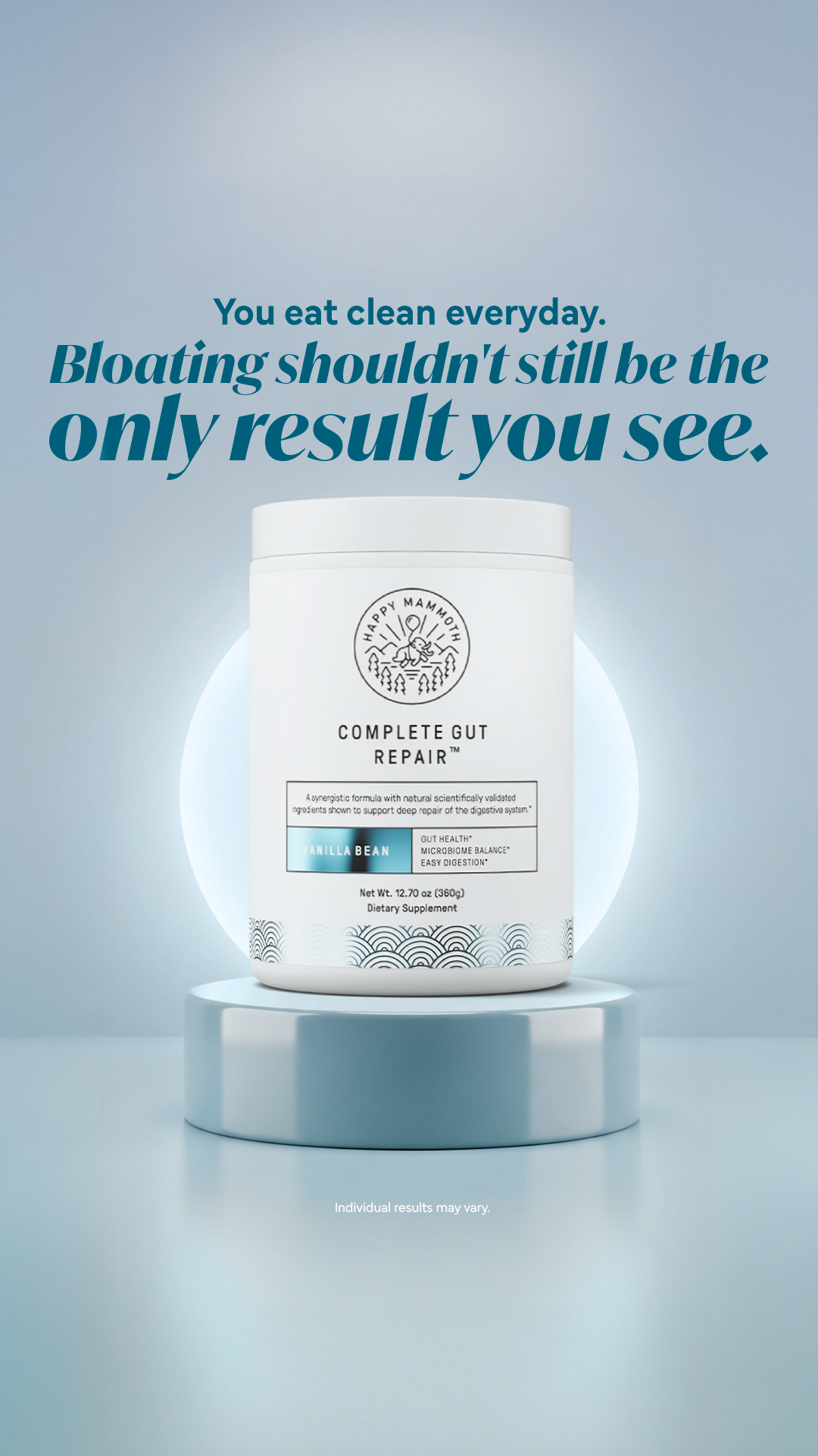 Happy Mammoth EU Facebook ad