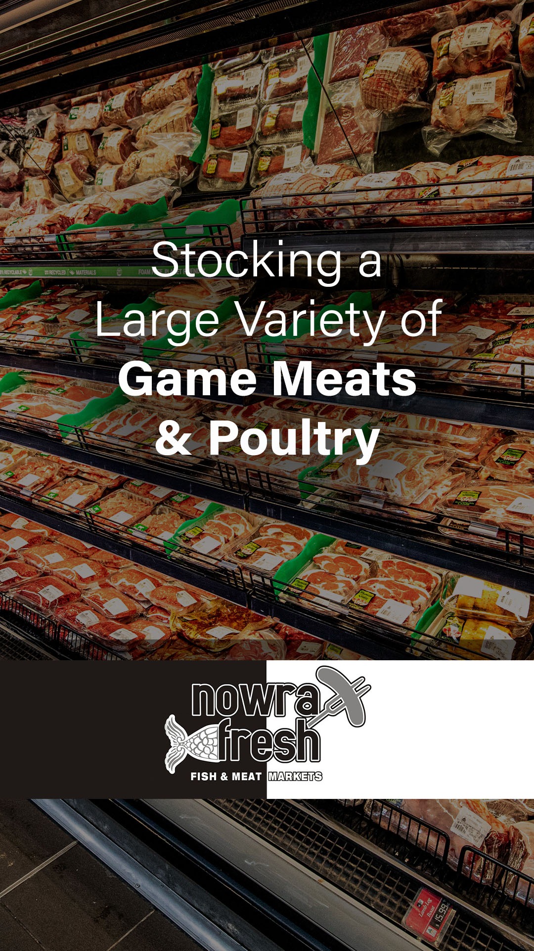 Nowra Fresh Fish & Meat Markets Facebook ad from Sep 9, 2024
