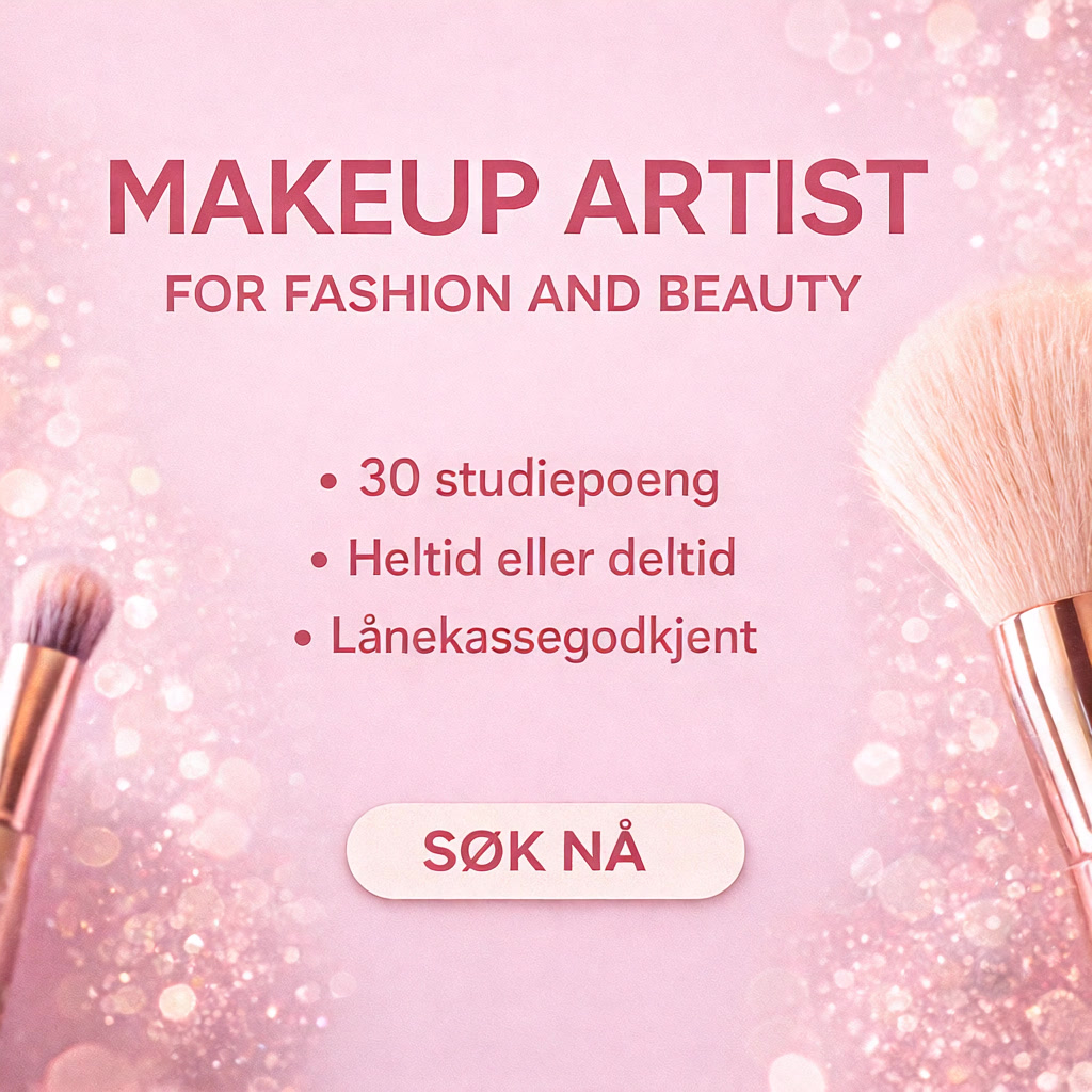Imageakademiet Facebook ad: Make up artist for fashion and beauty