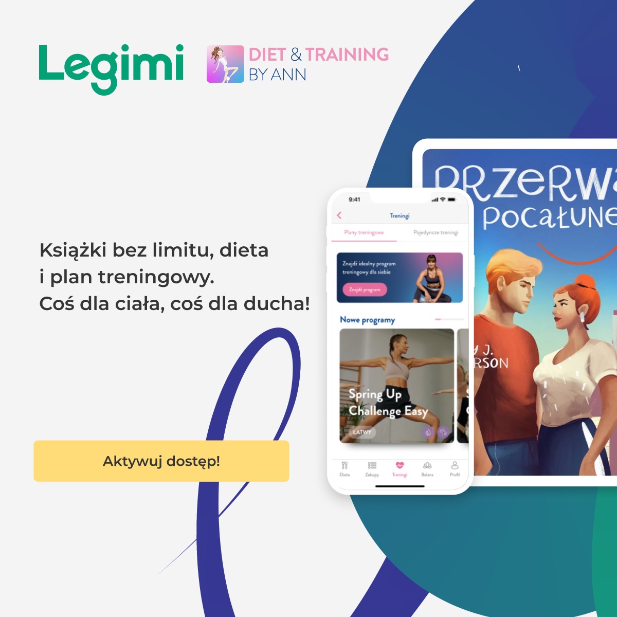 Legimi Facebook ad
