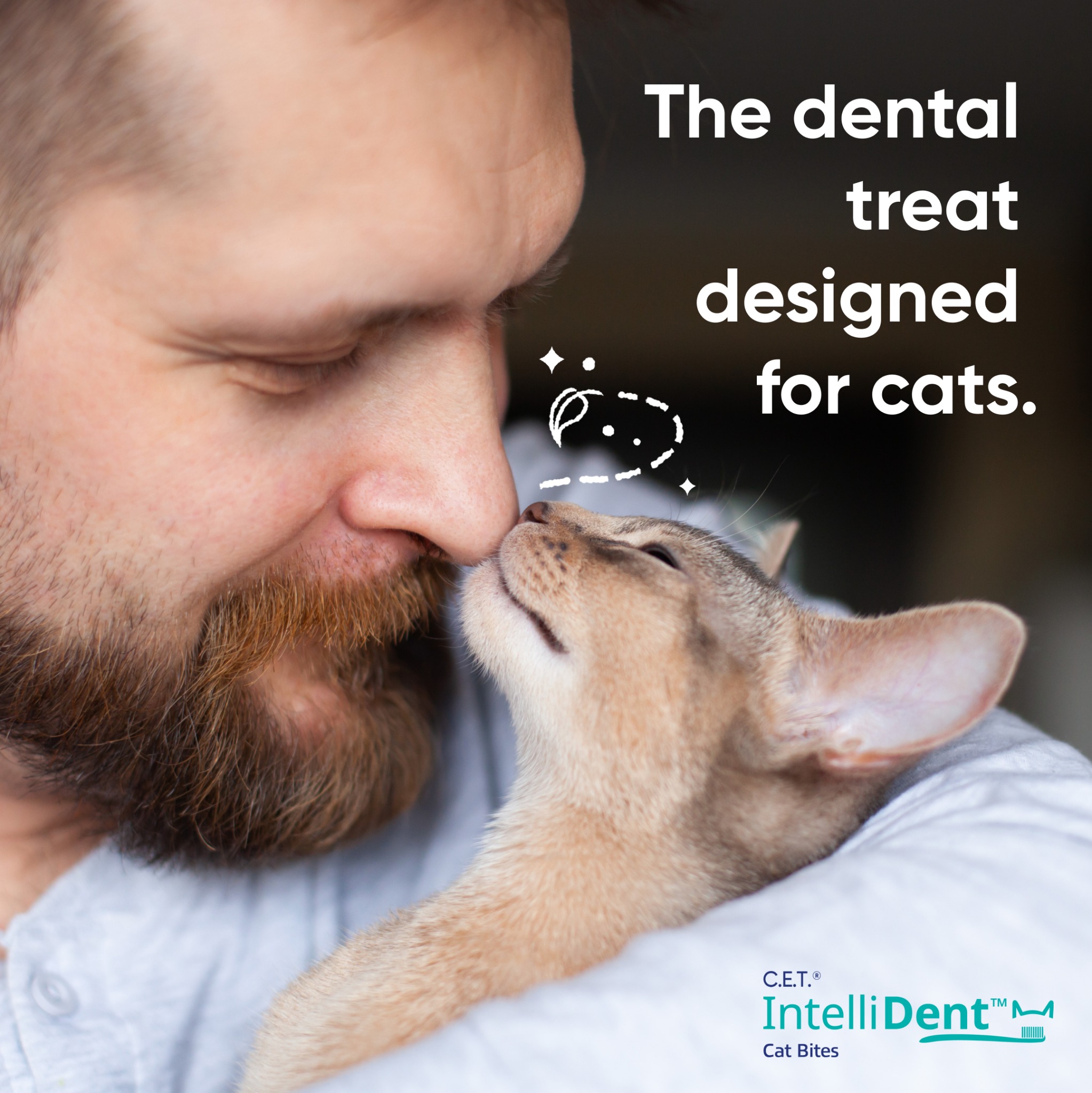 Virbac Facebook ad: C.E.T. INTELLIDENT Cat Bites work with your cat’s…