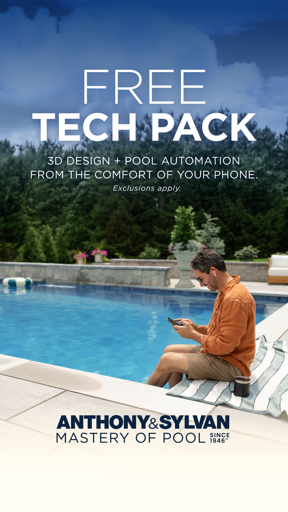 Anthony & Sylvan Pools Facebook ad