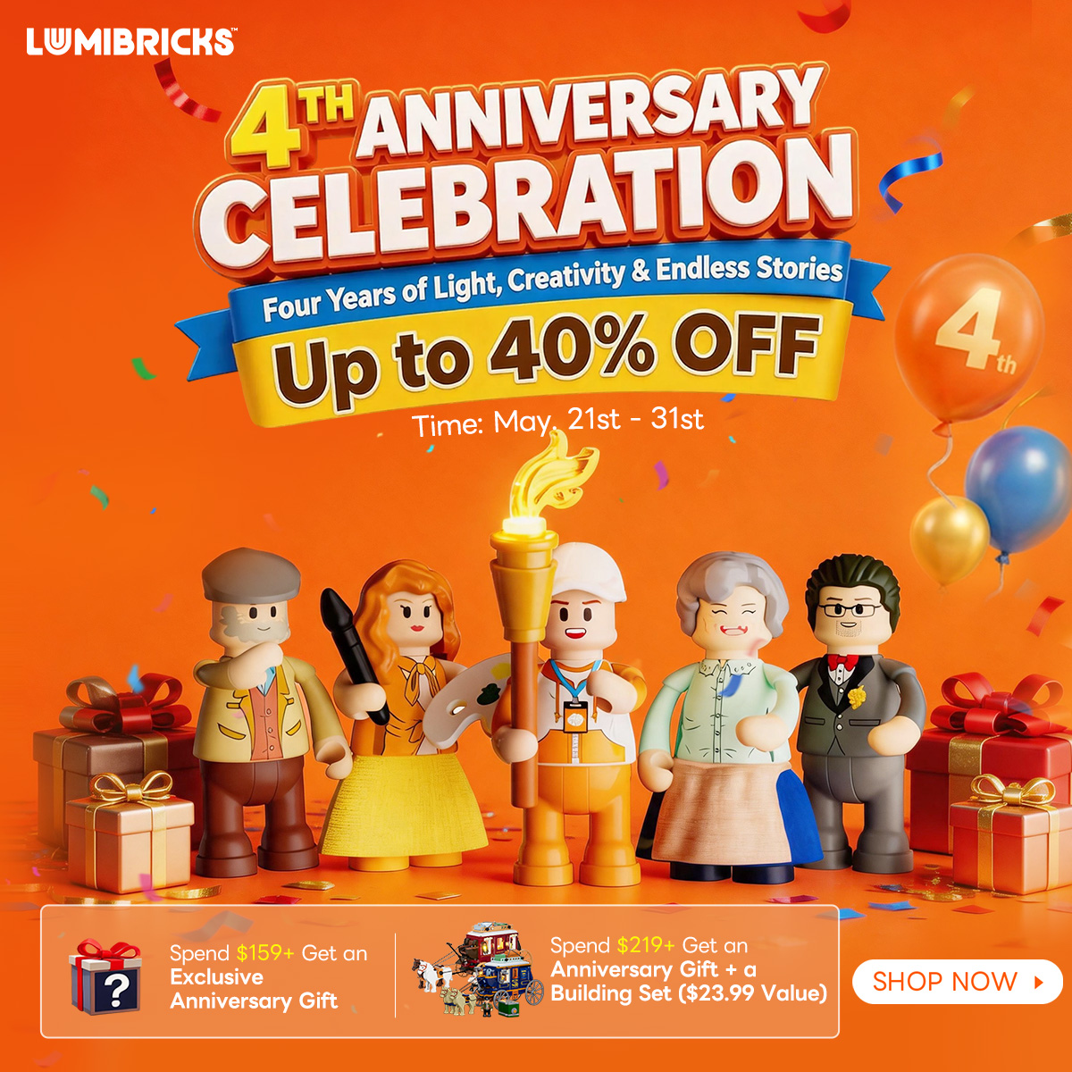 Lumibricks Facebook ad