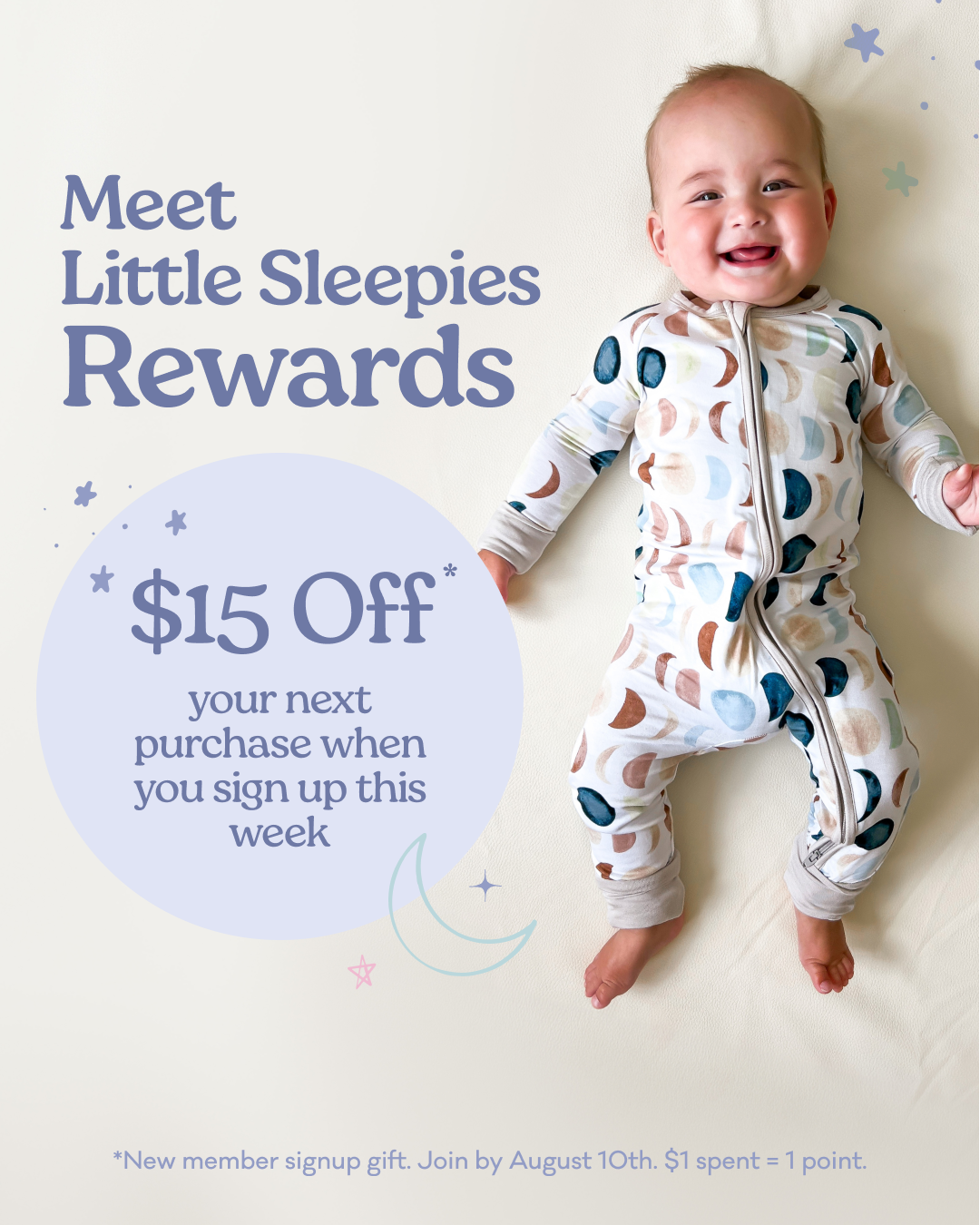 Little Sleepies Facebook ad
