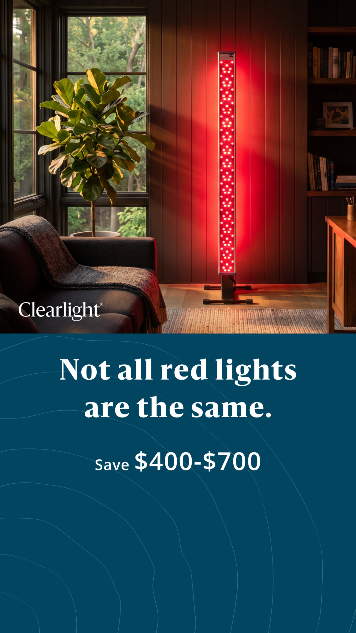 Clearlight Infrared Saunas Facebook ad