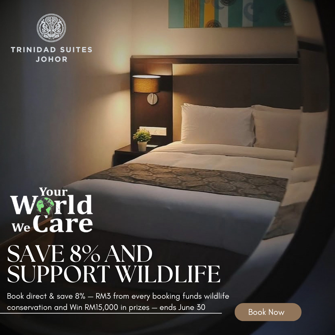 Trinidad Suites Johor Facebook ad: Looking to save on your next stay at…