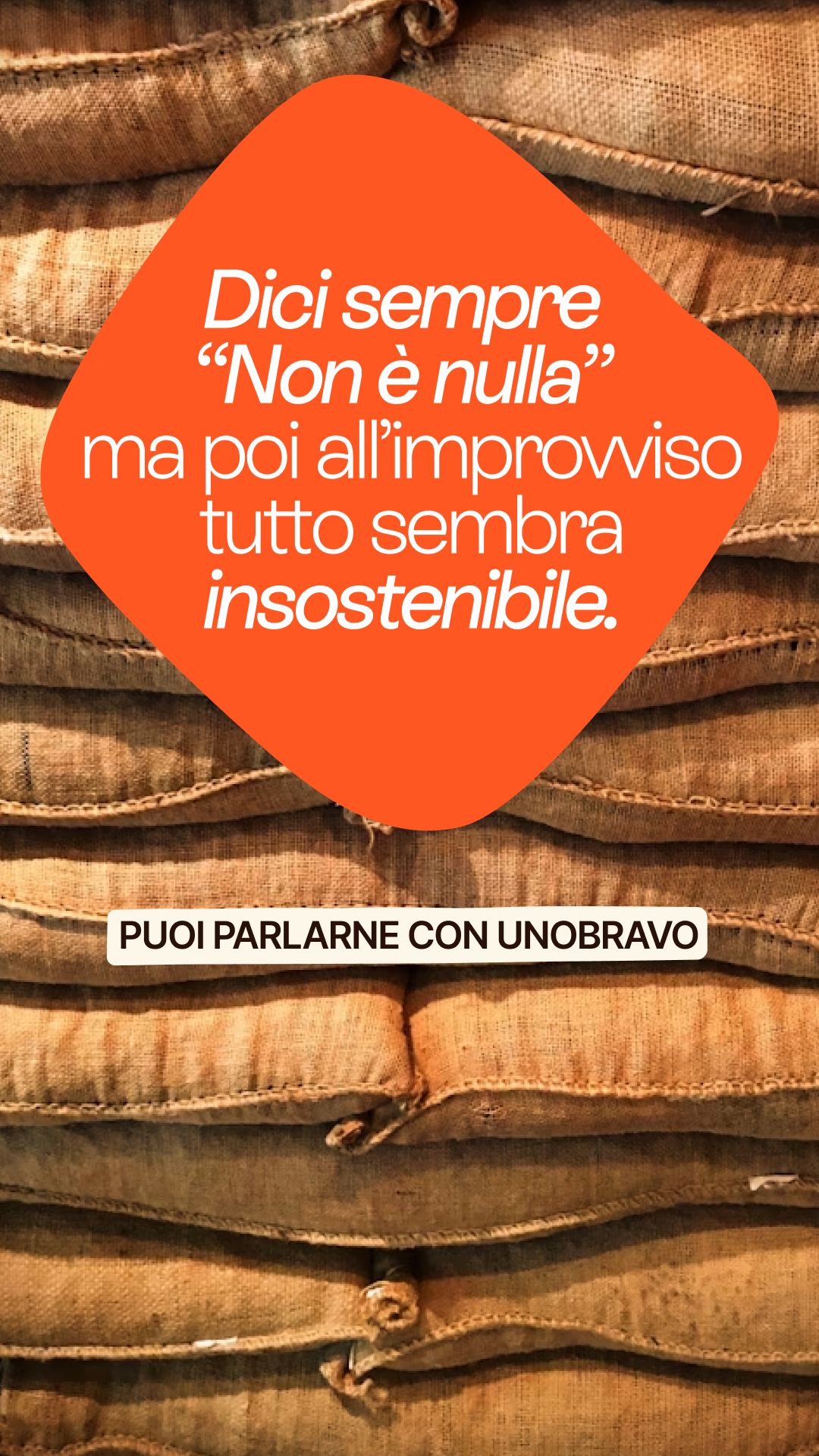 Unobravo Facebook ad