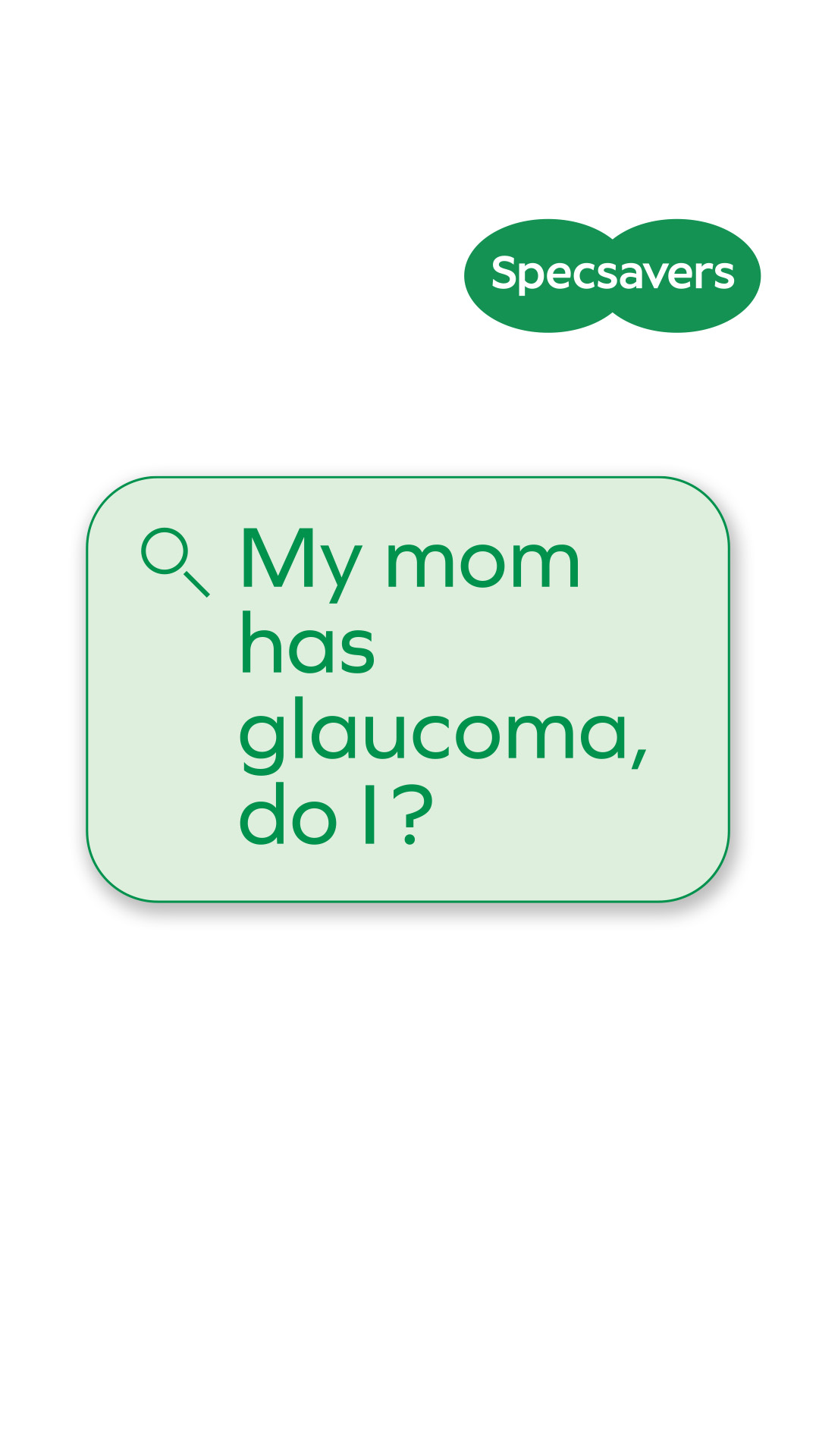 Specsavers Canada Facebook ad: Quality Eye Care Services & Affordable Eyeware