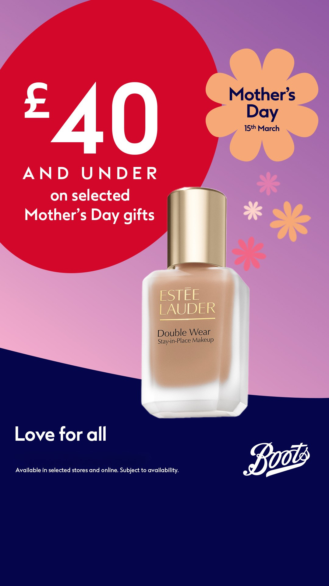 Boots UK Facebook ad