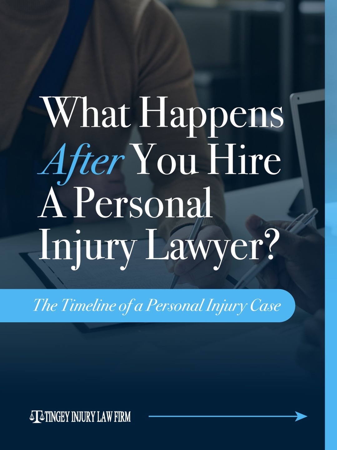 Tingey Injury Law Firm Facebook ad: The legal process shouldn’t be a mystery.