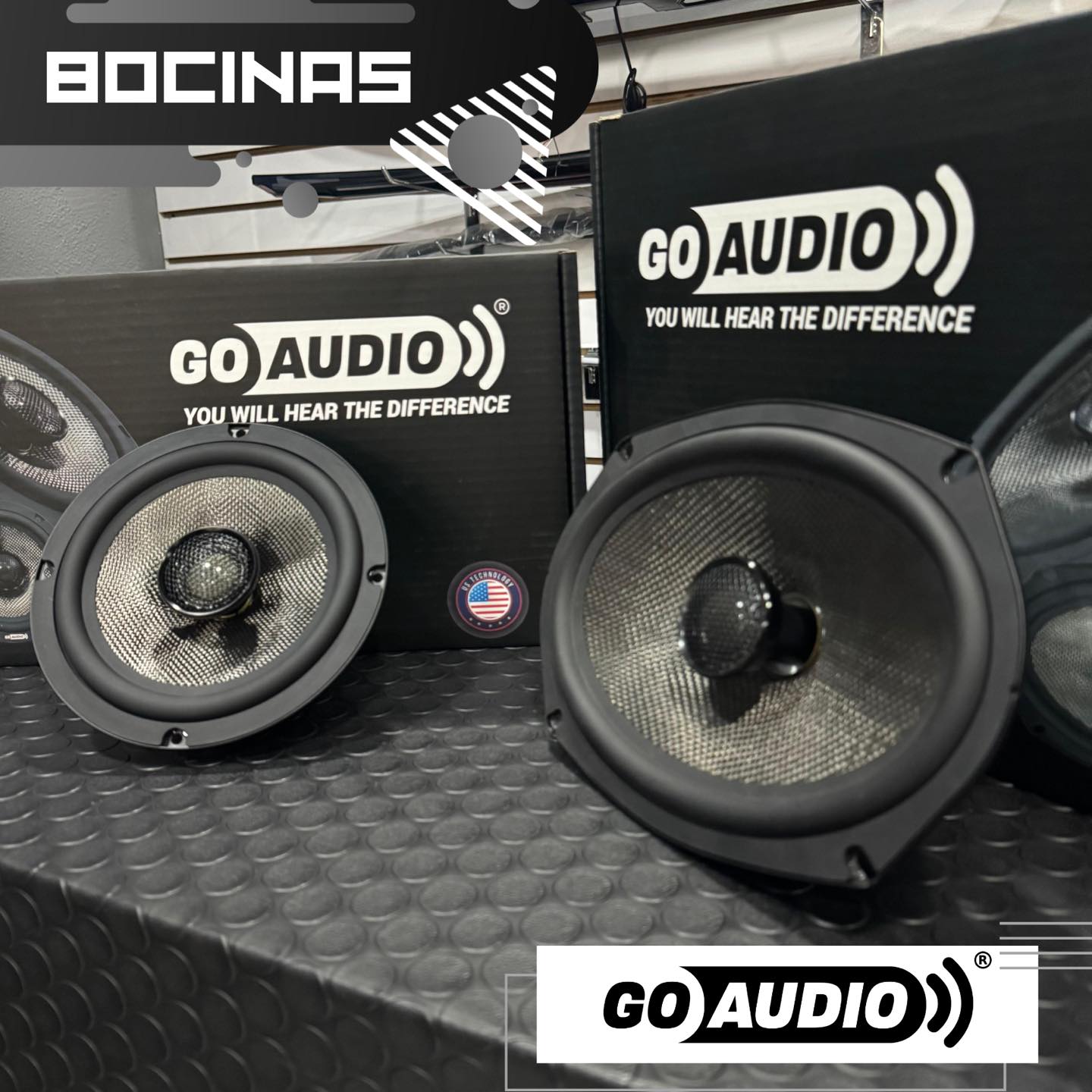 Go Audio Facebook ad