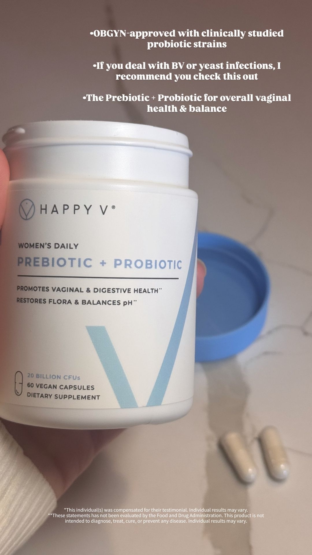 Sara Carton Facebook ad: Science-backed self-care women can count on