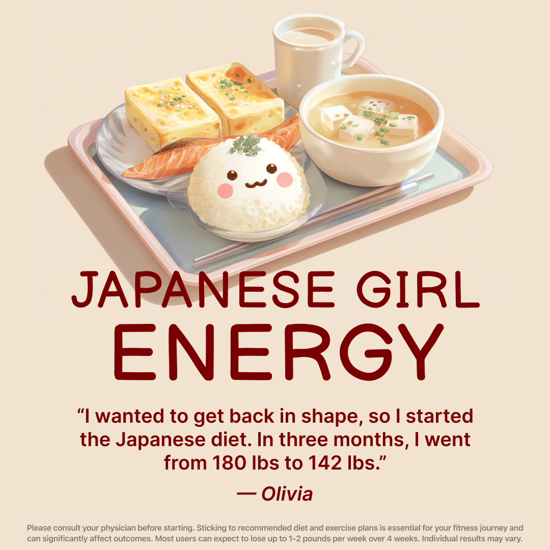 Japanese Diet Plan Facebook ad