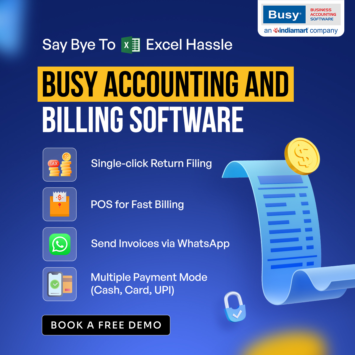 Busy Accounting Software Facebook ad