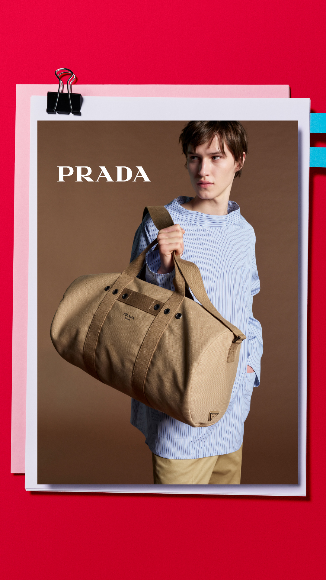 Prada Facebook ad
