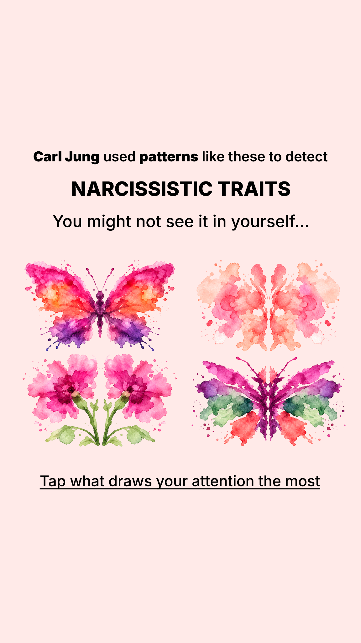 Personality Type Facebook ad