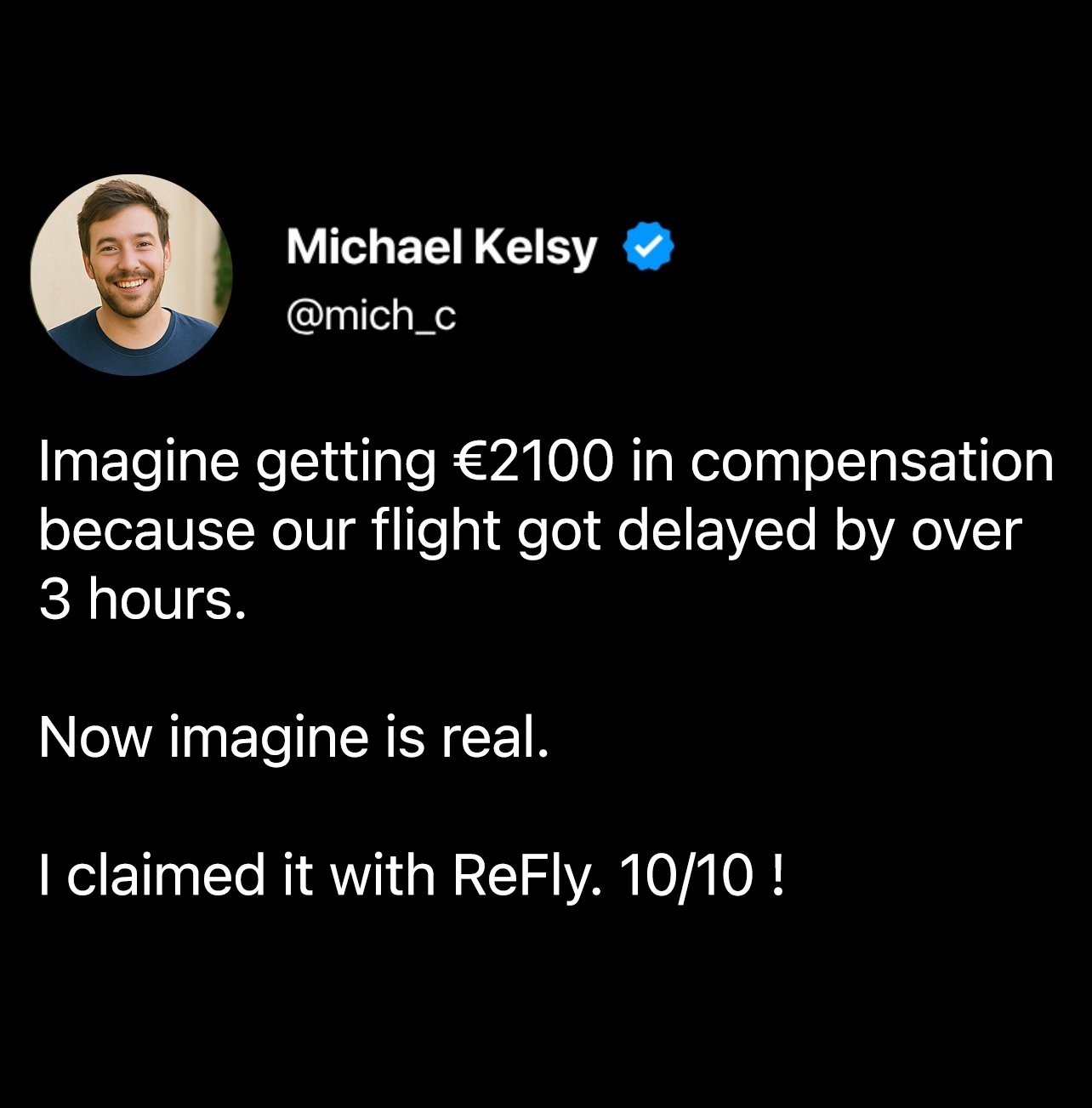 Refly Facebook ad