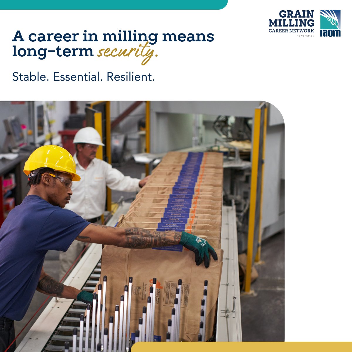 Grain Milling Career Network Facebook ad: Put your automated production, maintenance, or food…