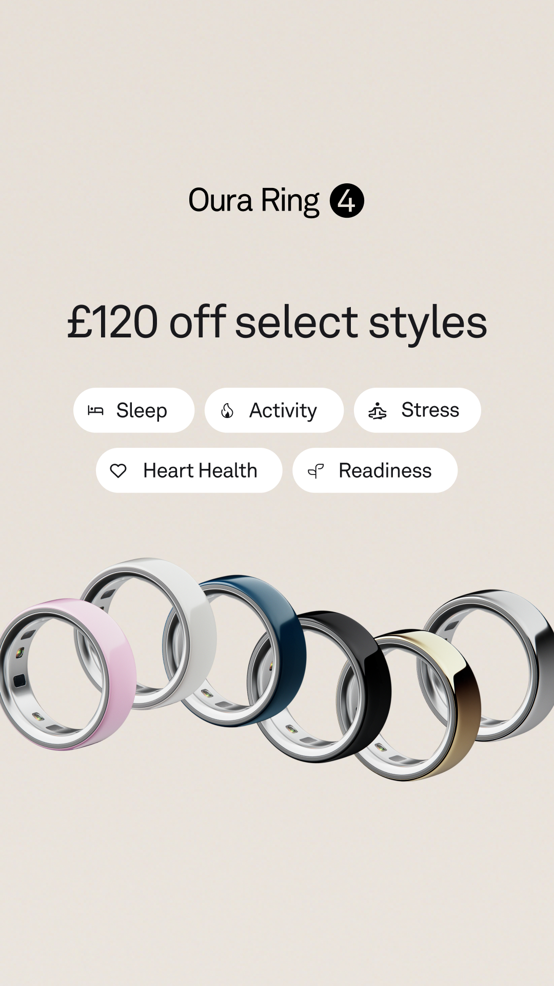 ŌURA Facebook ad