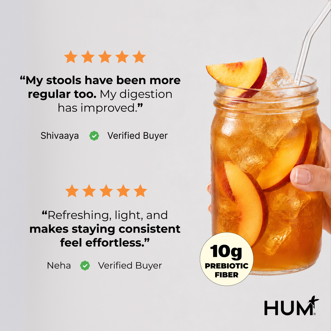 HUM Nutrition Facebook ad: Bloat-Free Fiber