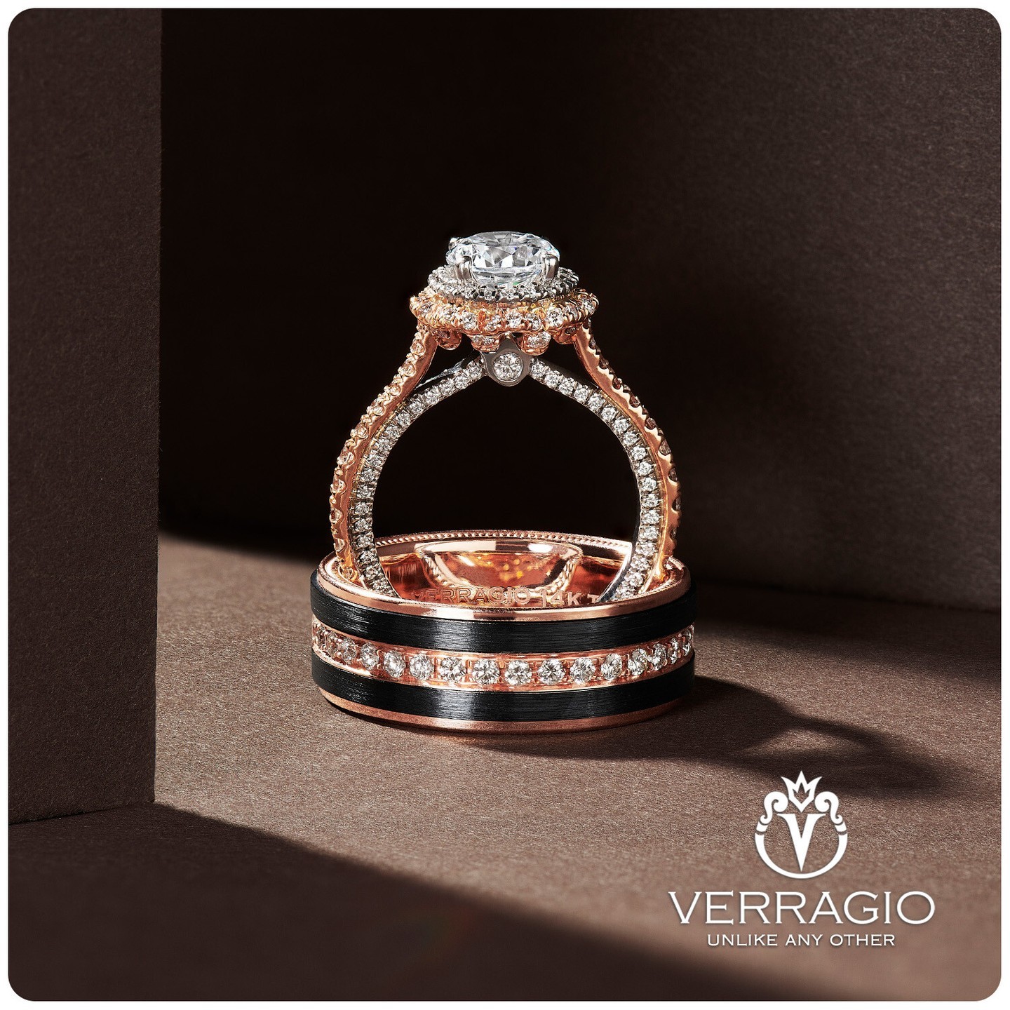 Verragio Engagement Rings and Wedding Bands Facebook ad