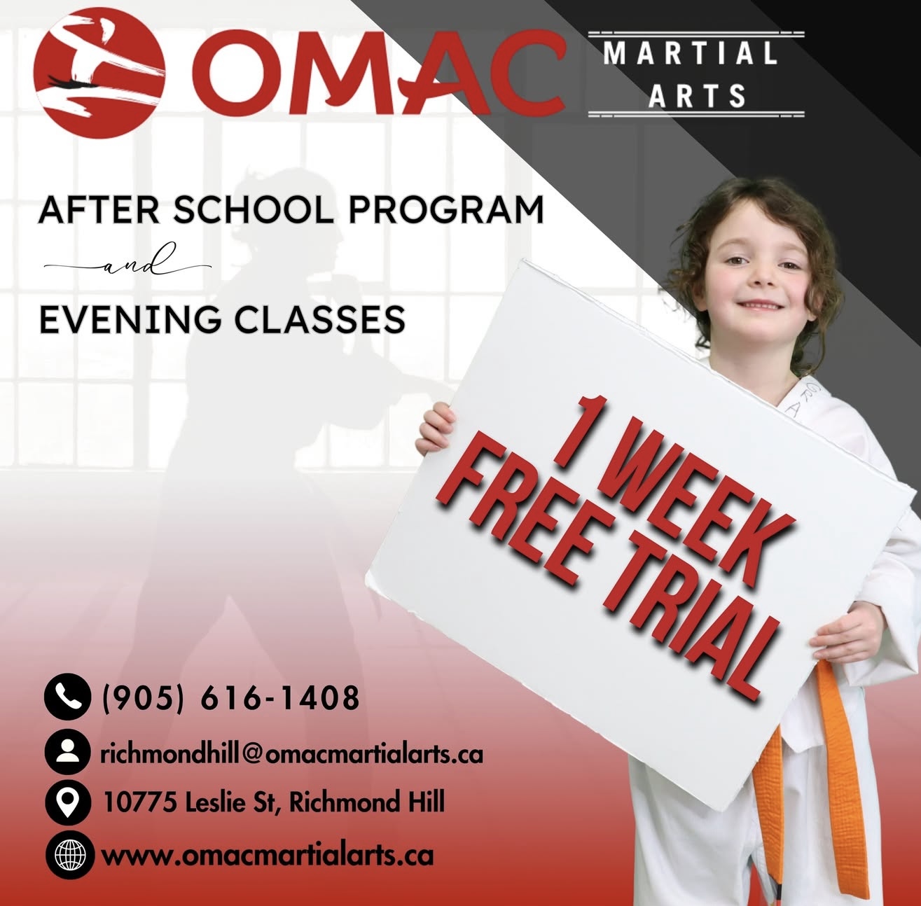 OMAC Richmond Hill Facebook ad