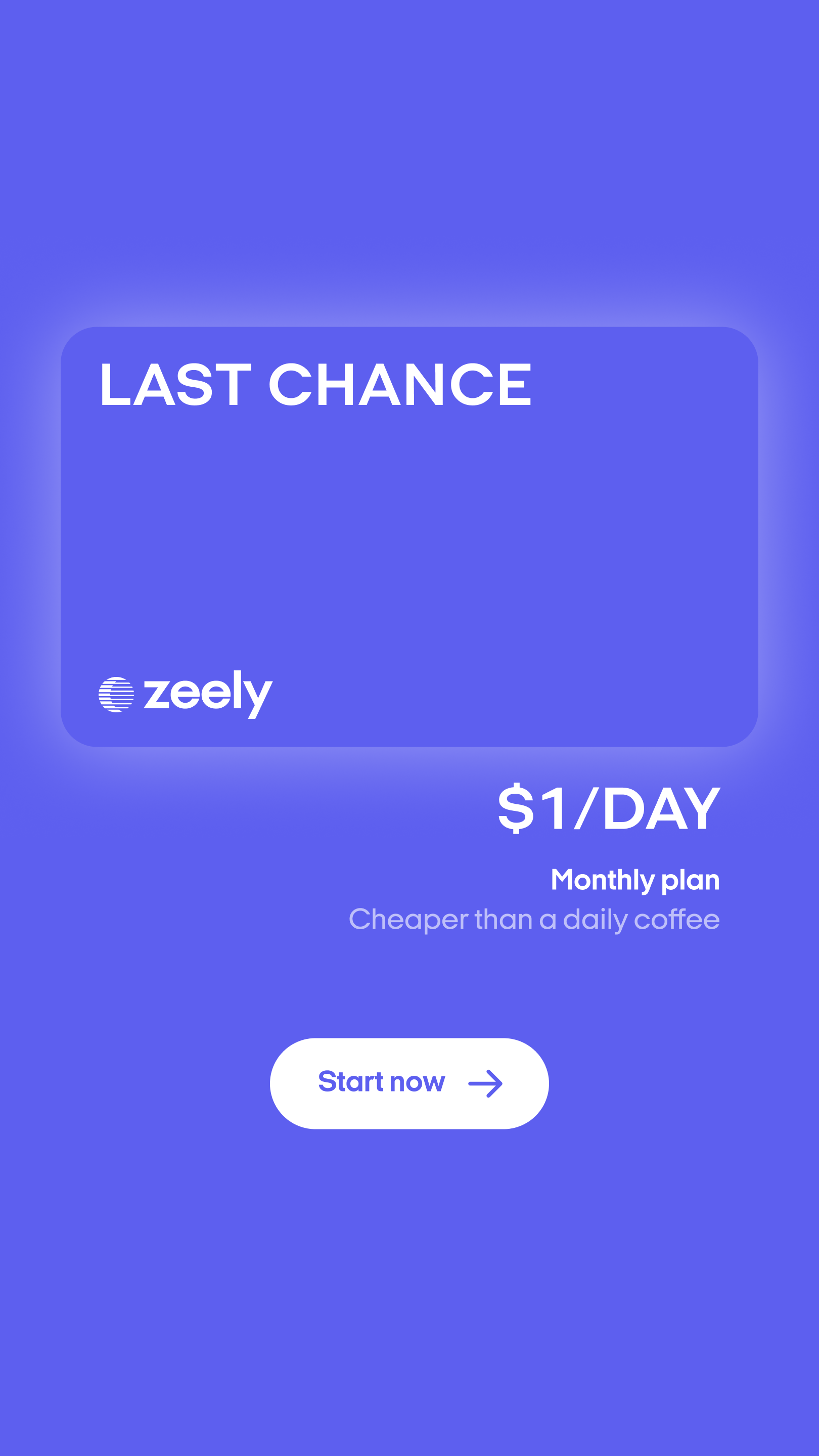 Zeely Facebook ad
