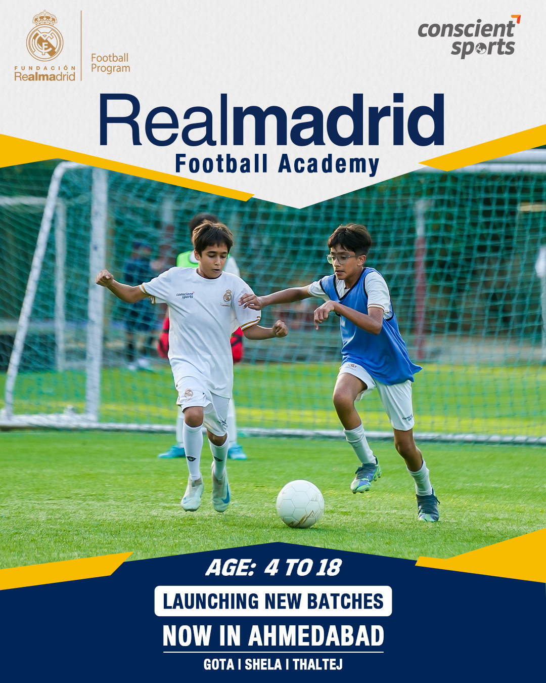 RMF India - Partner Conscient Sports Facebook ad
