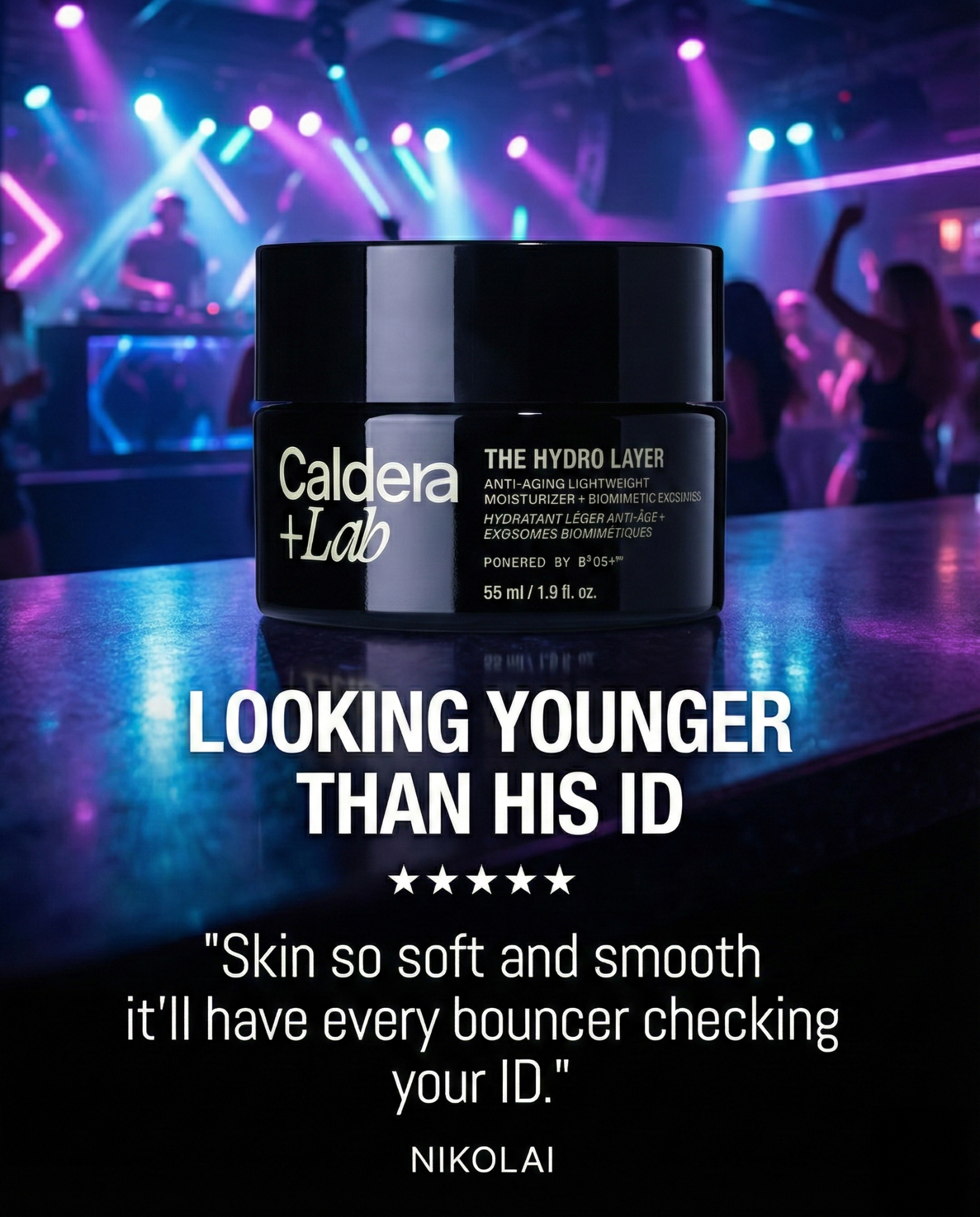 Caldera + Lab Facebook ad