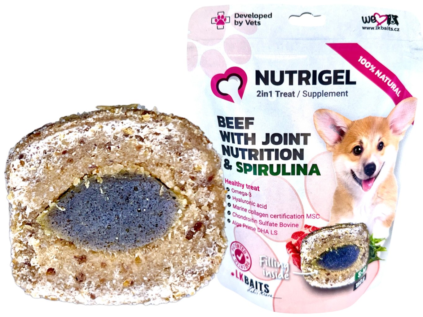 LK Baits - Tasty Pet Food Facebook ad: Dopřejte svému milovanému pejskovi skvělý pamlsek té…