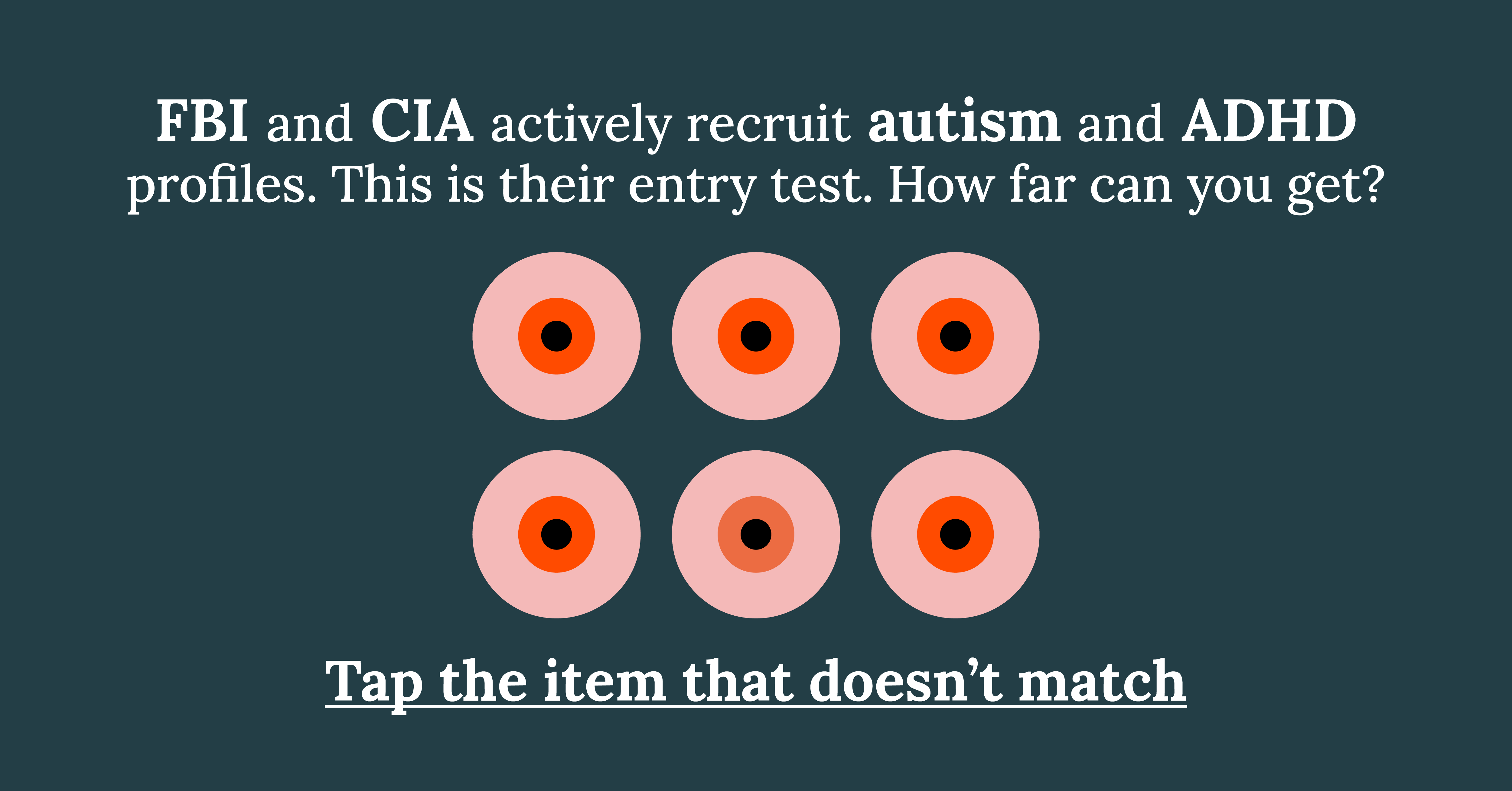 Brain Health Check Facebook ad