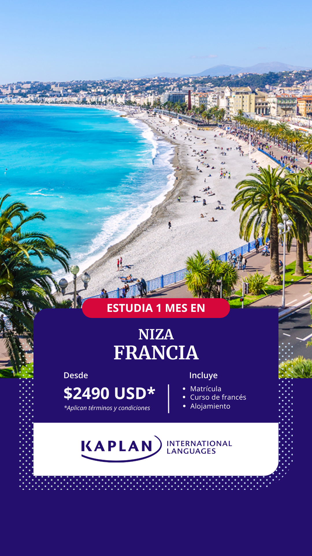 Kaplan International Languages - Latinoamérica Facebook ad