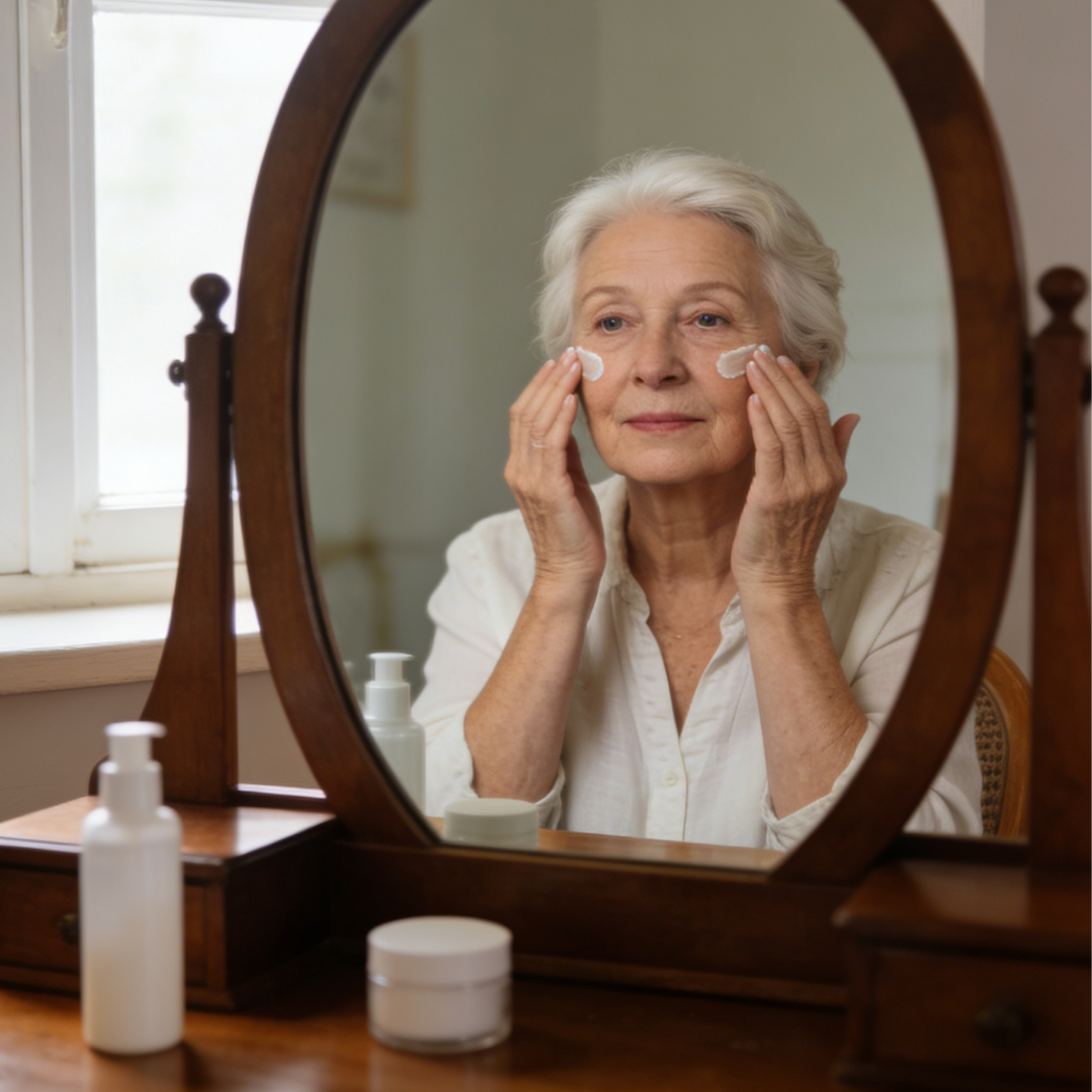 Durso Matt Brady Facebook ad: Wrinkle Related Skincare Routines for Seniors
