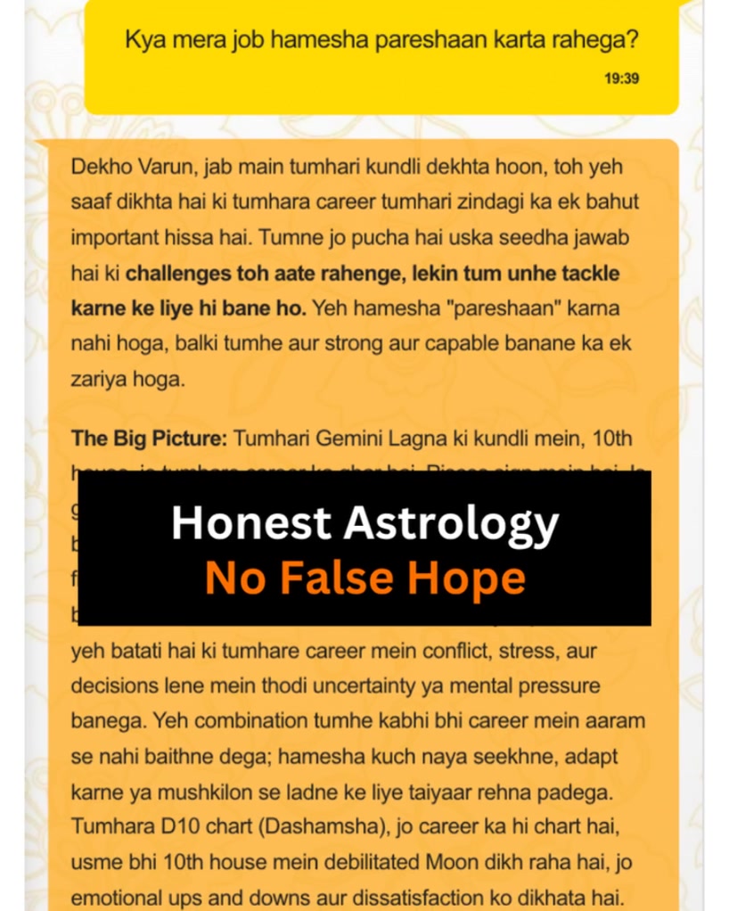 Vedic Rashi Facebook ad: Credits starting from ₹99