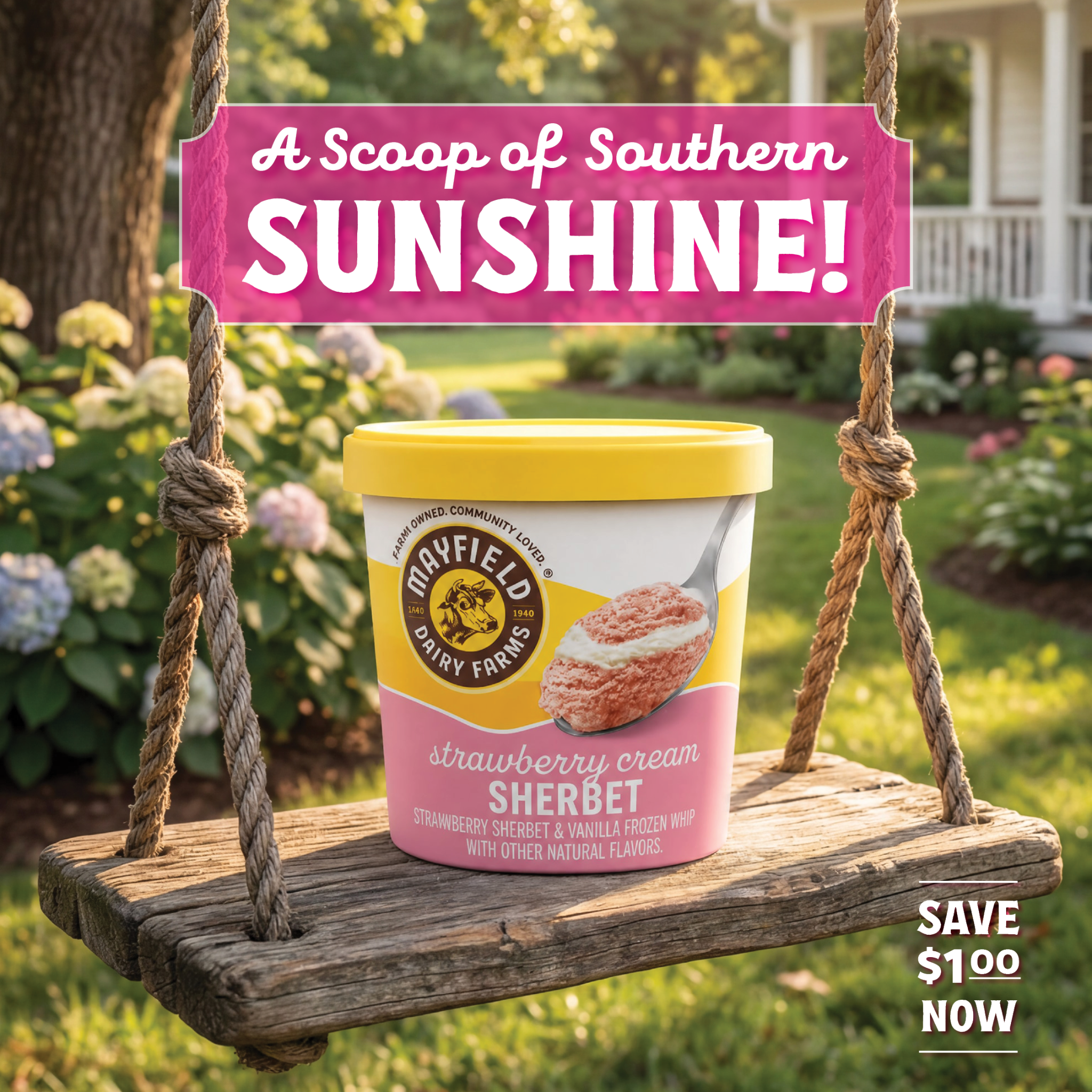 Mayfield Dairy Farms Facebook ad