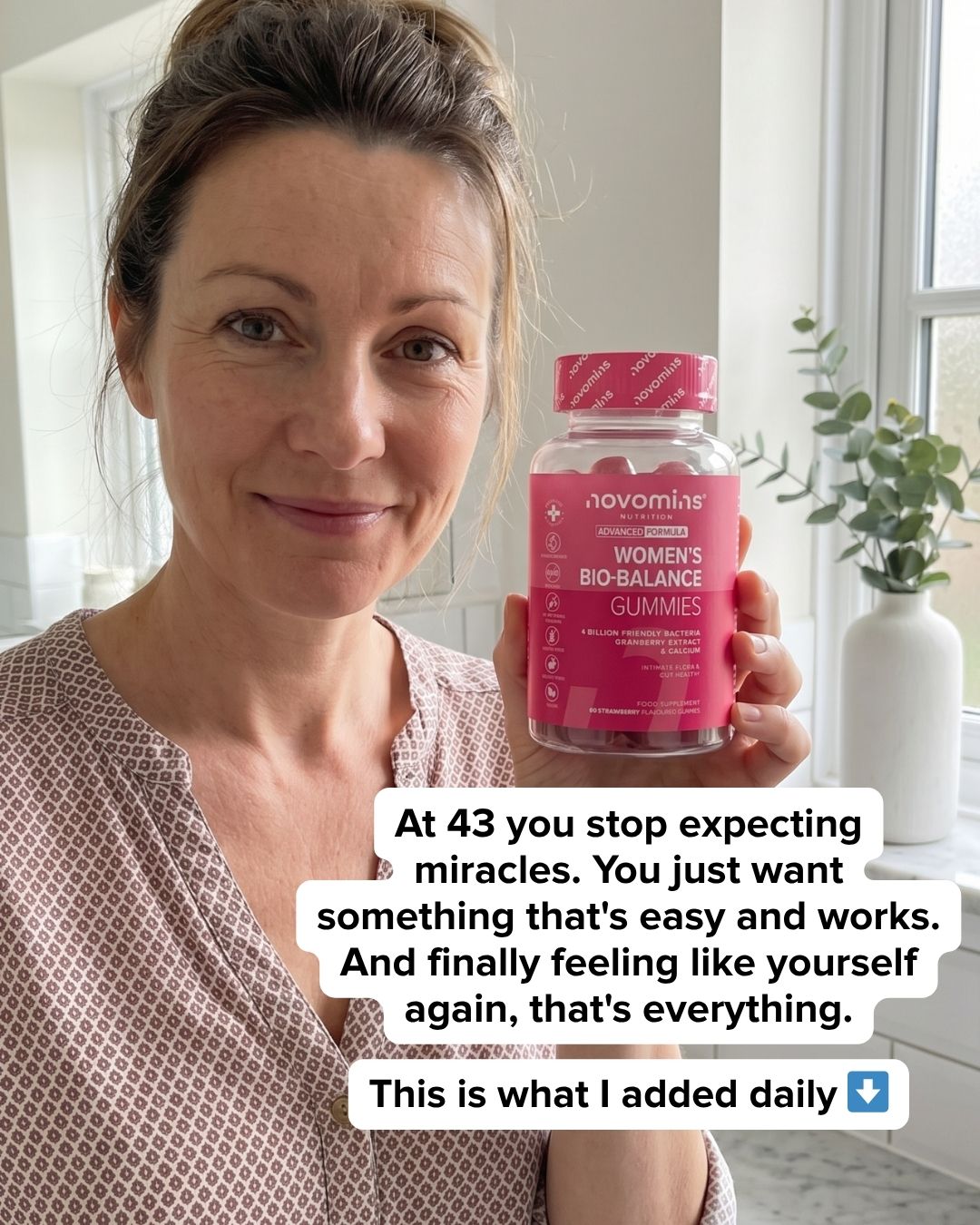 Novomins Nutrition Facebook ad