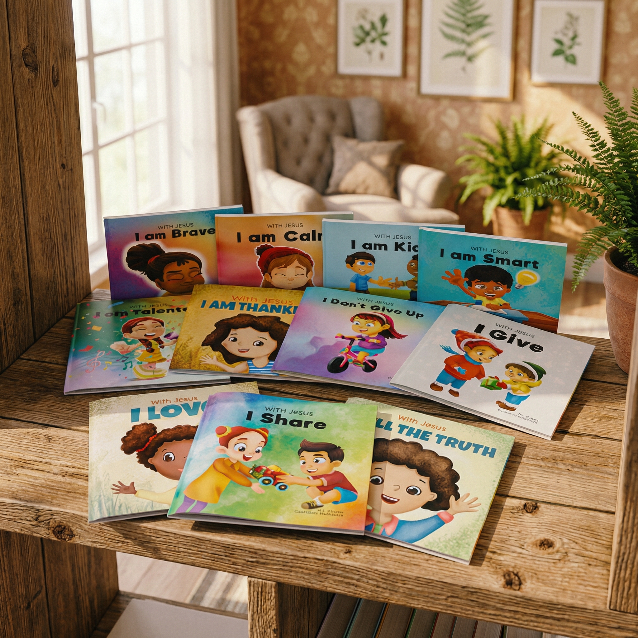 Christian Books for Kids & Helpful Resources Facebook ad: Discover the Key to Children Receiving Jesus' Everlasting…