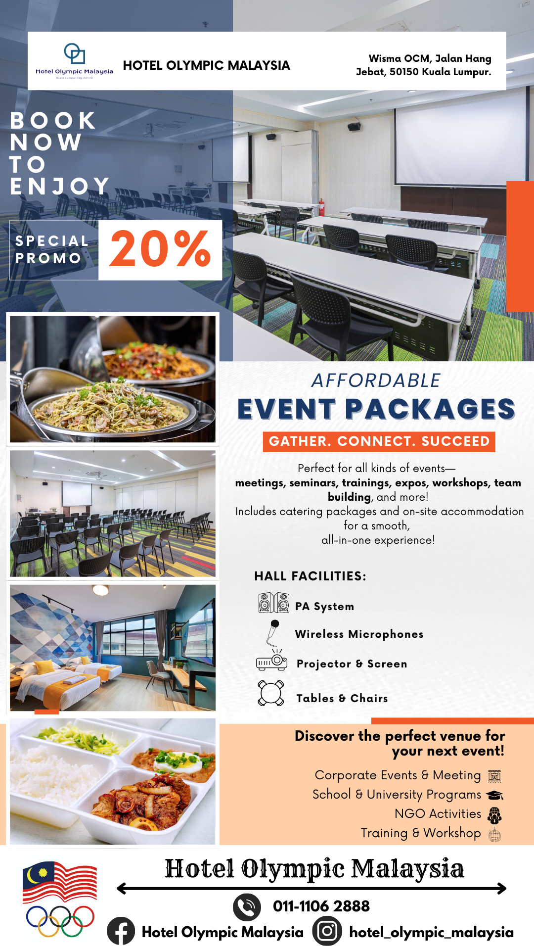Hotel Olympic Malaysia Facebook ad