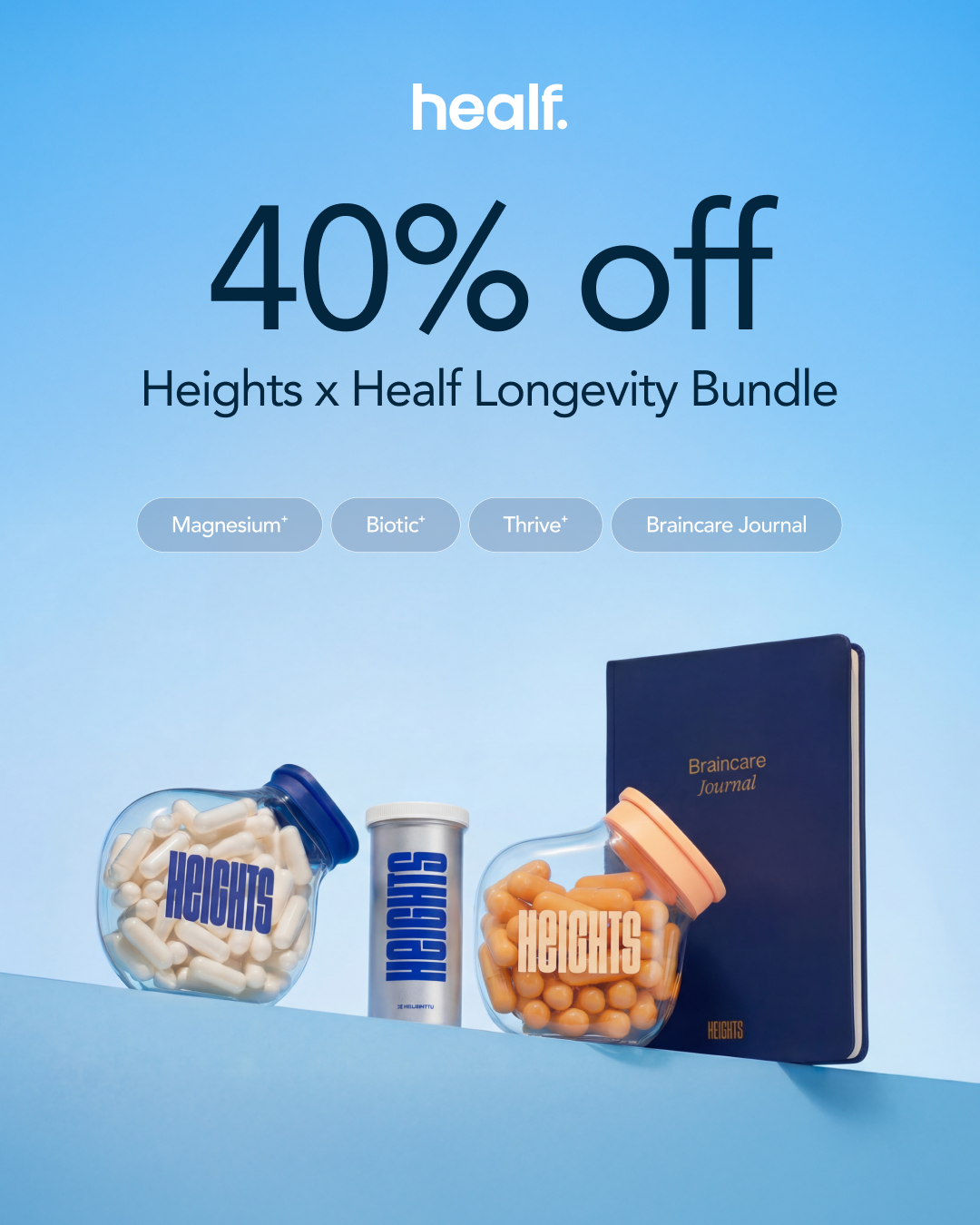 Healf. Facebook ad