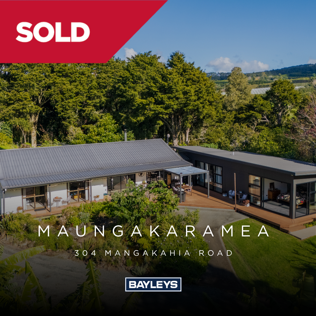 Bayleys Whangarei Facebook ad: Sold stickers going up right across Northland.