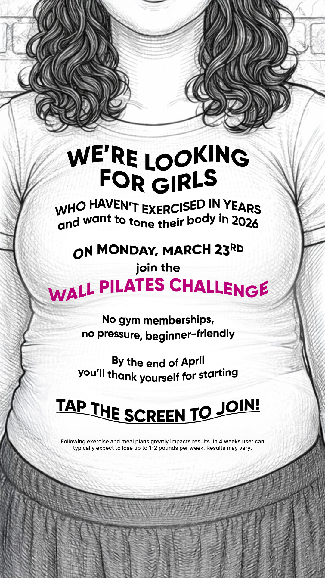 Lessie Fitness Facebook ad