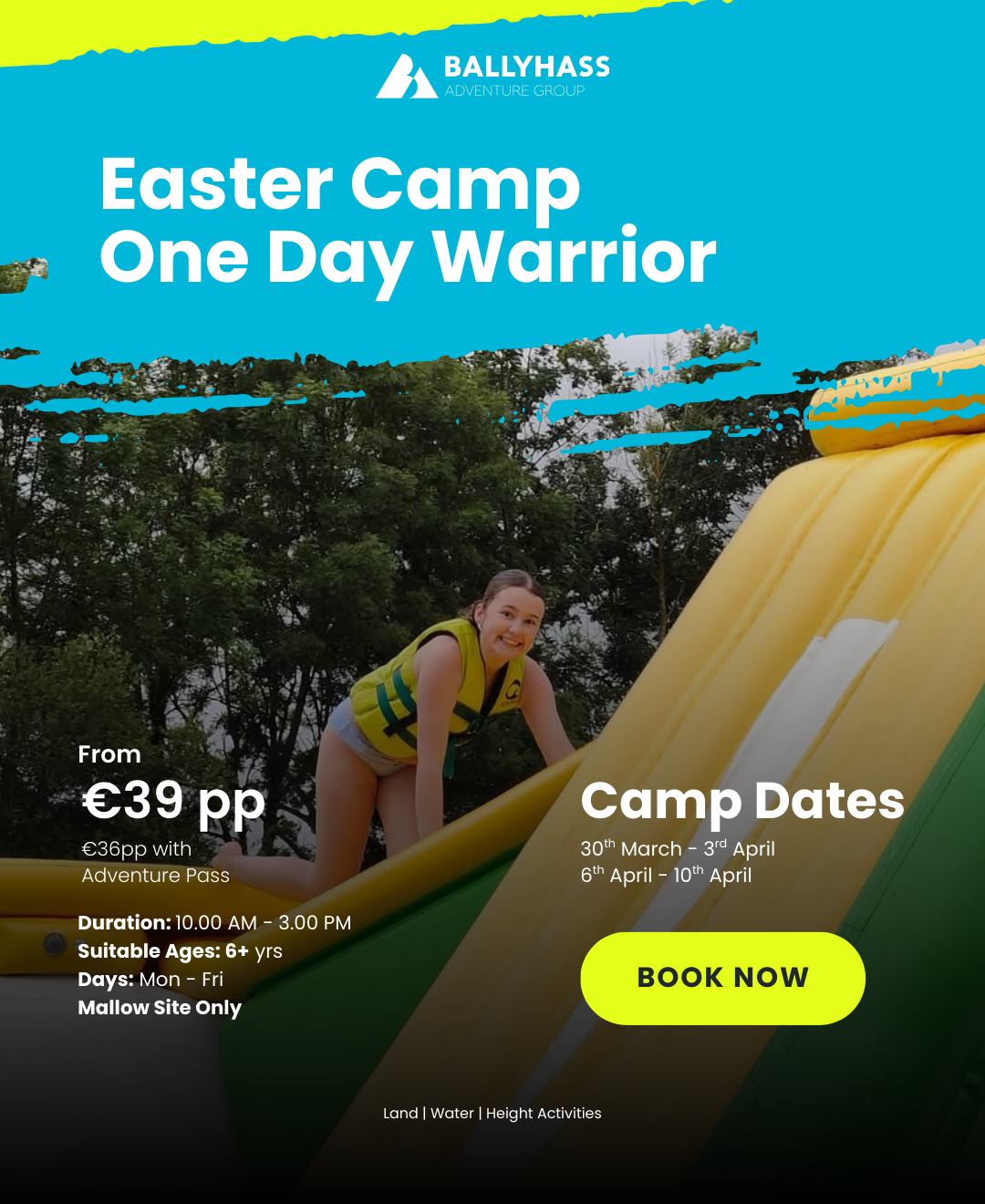 Ballyhass Adventures Facebook ad