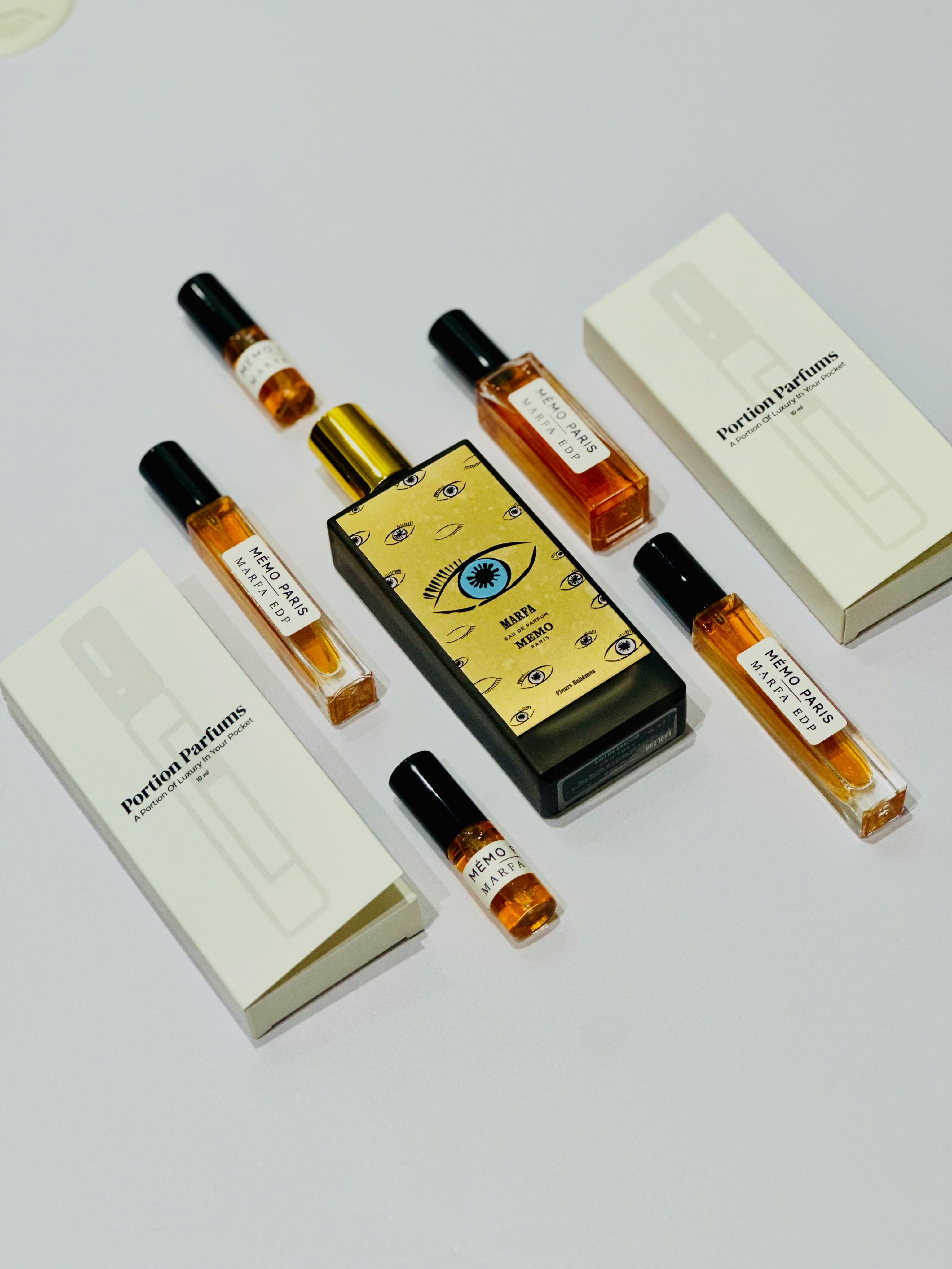 Portion Parfums Facebook ad: Mémo Paris - Marfa EDP