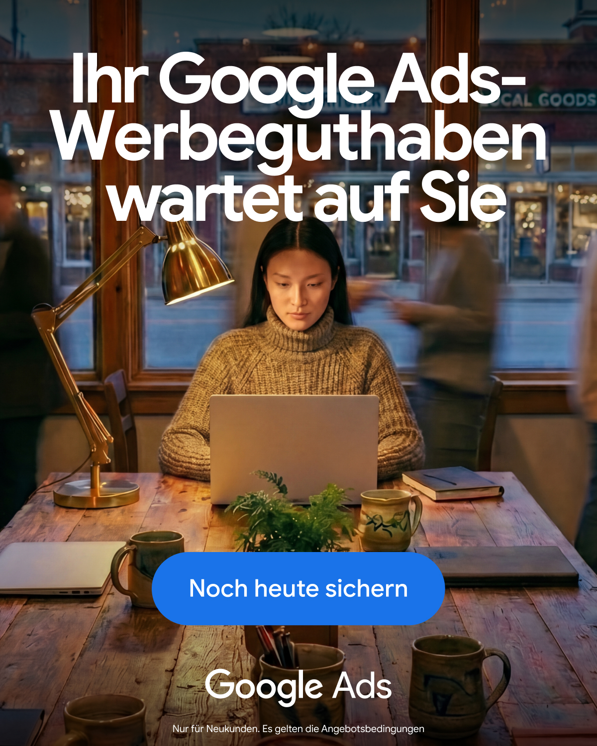 Google Ads Facebook ad