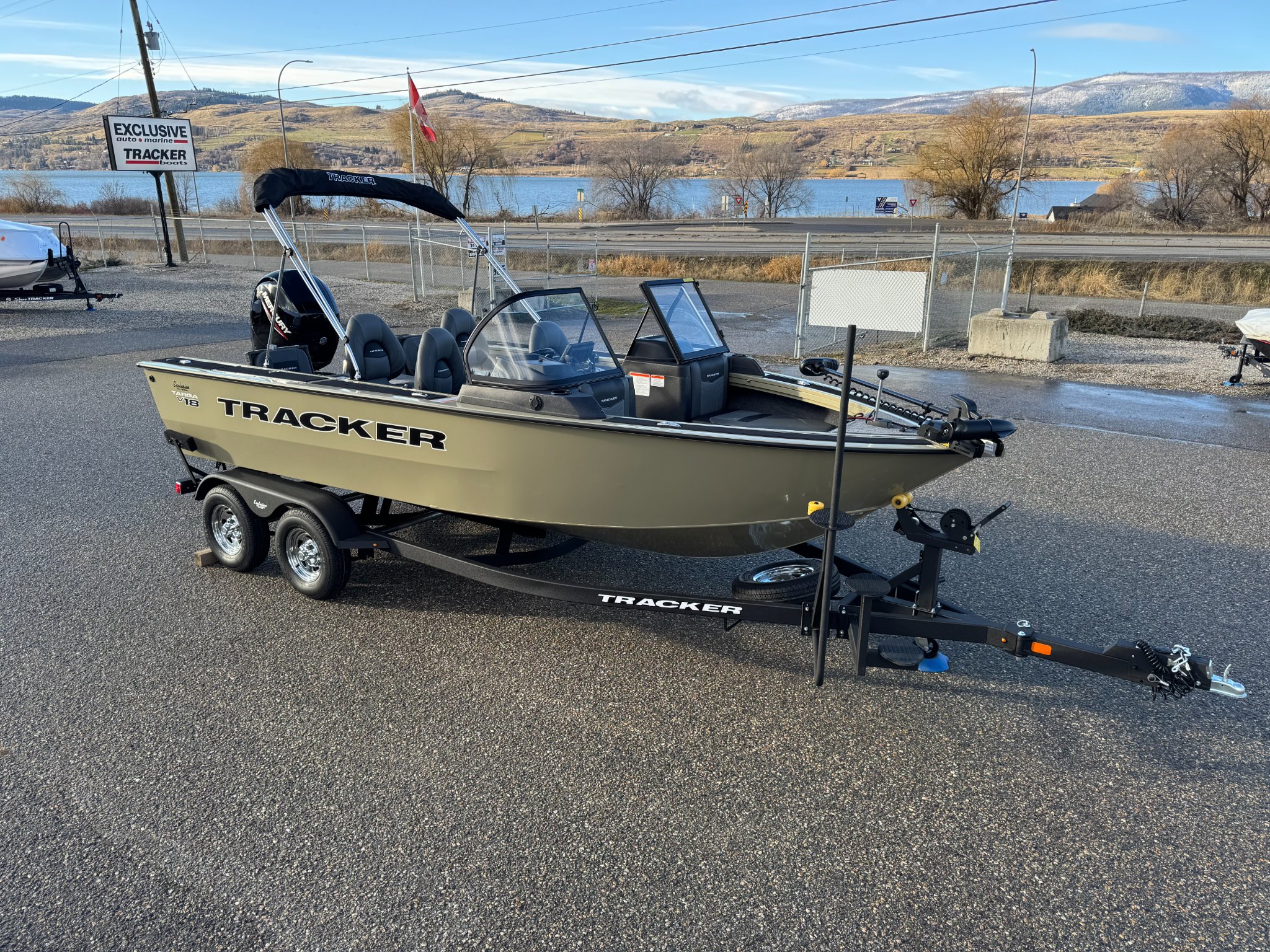 VernonExclusive Marine Facebook ad: 2026 Tracker Targa V18 CB DUNE Fishing Boat