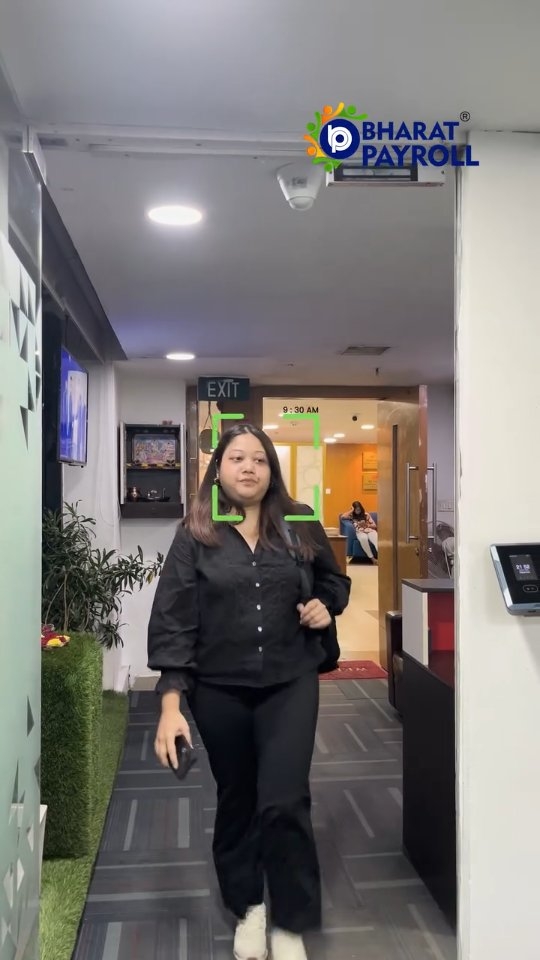 Bharat PayRoll Facebook ad: CCTV-based attendance with facial recognition marks…