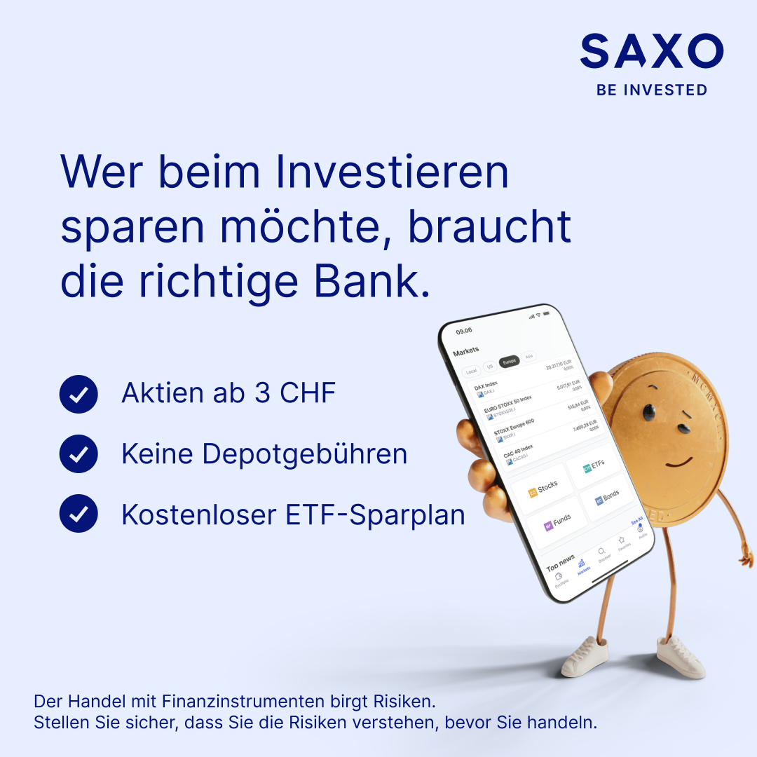 Saxo Bank Facebook ad