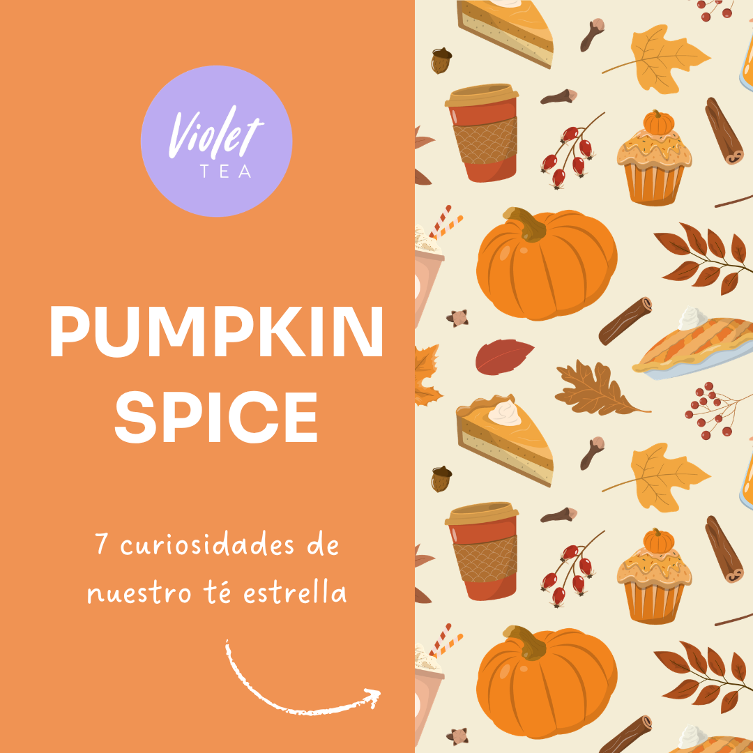 Violet Tea Facebook ad: Ya está aquí el té temporal más favorito…
