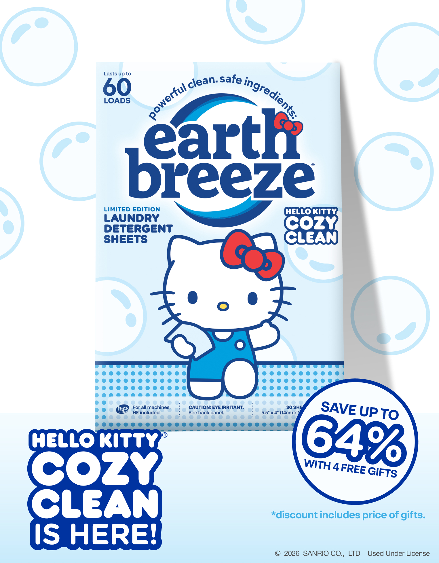 Earth Breeze Facebook ad
